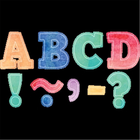 Teacher Created Resources 3 in. Bold Block Watercolor Magnetic Letters TCR77360